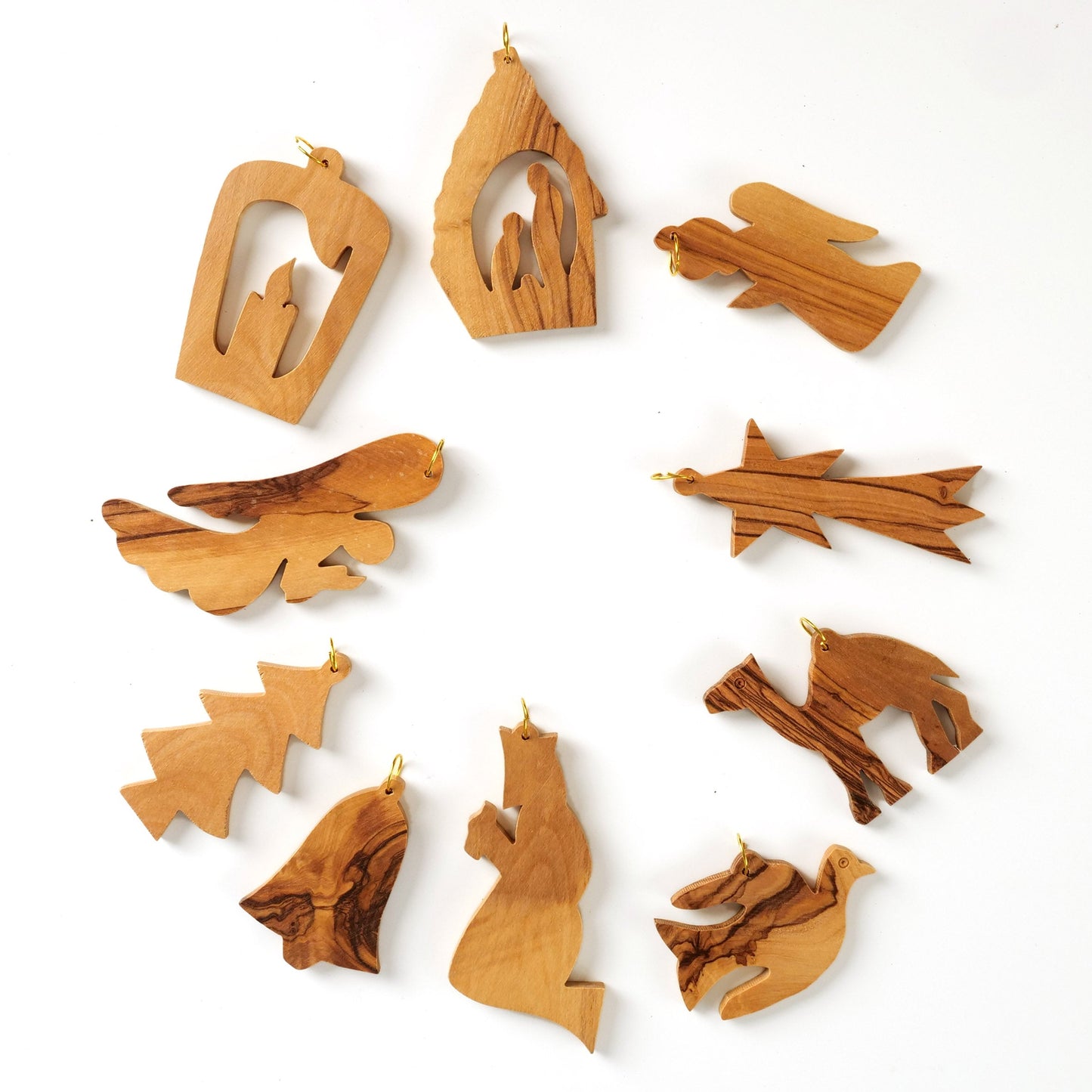 Weihnachtsdeko Baumschmuck Anhänger 10er Set-3