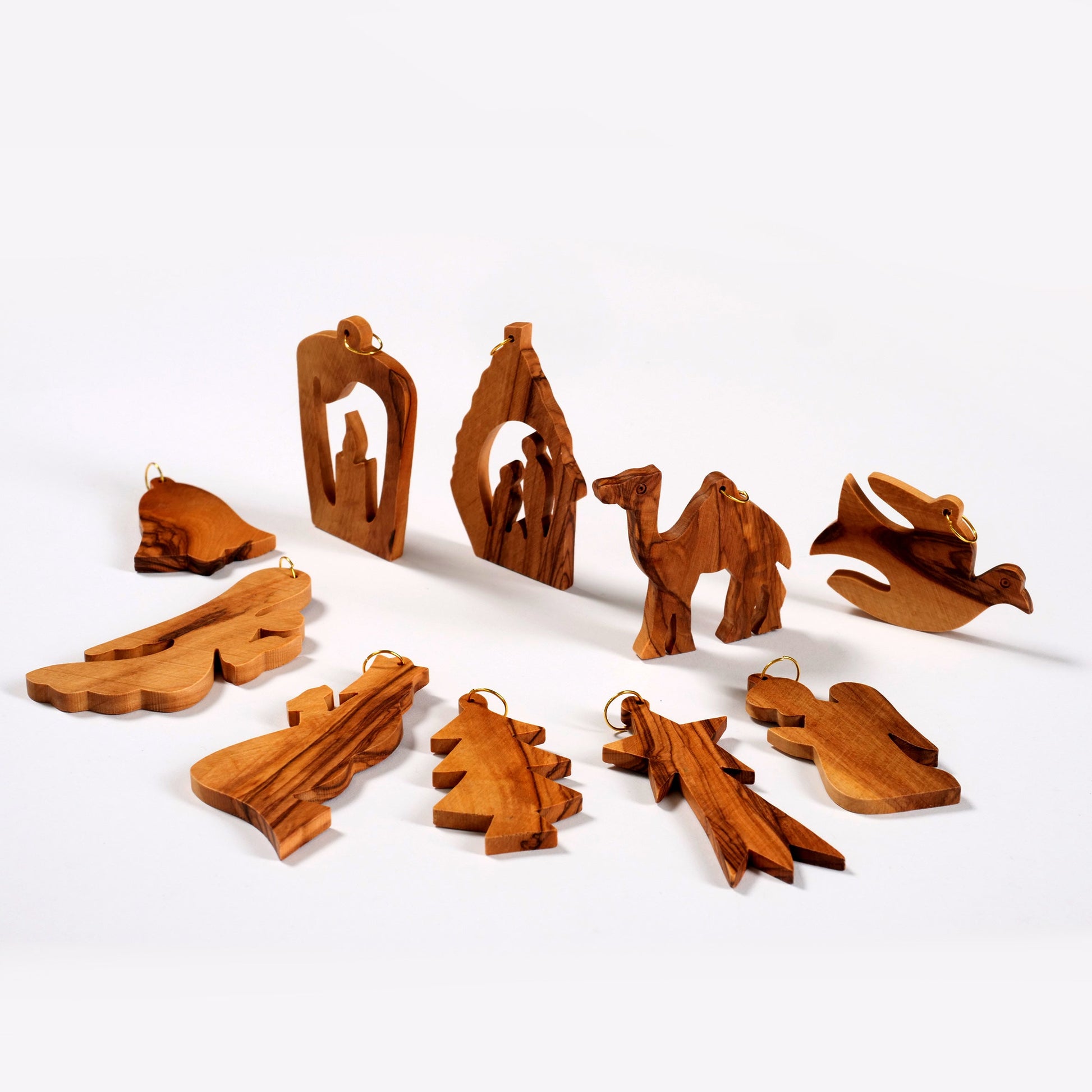 Weihnachtsdeko Baumschmuck Anhänger 10er Set-2