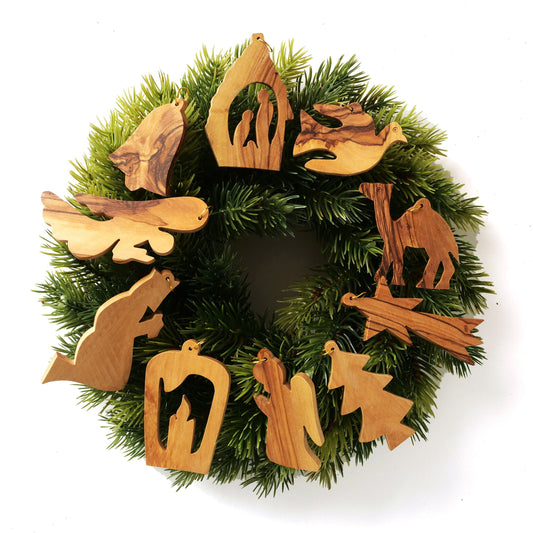 Weihnachtsdeko Baumschmuck Anhänger 10er Set-0